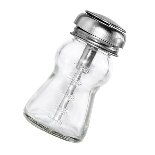 Homoyoyo Nagellackentferner Pumpflasche aus Dickem Leckfreie Kosmetikflasche für Make Up Entferner für Flüssigkeiten und Lotionen Tragbar und Leicht zu Reinigen von Homoyoyo