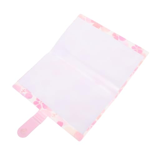 Homoyoyo Nail Art Sticker Aufbewahrungsalbum mit Schutzfolie Tragbares Nagelsticker Sammelbuch zur Organisation und Präsentation von Nail Art Decals für DIY Maniküre Fans von Homoyoyo