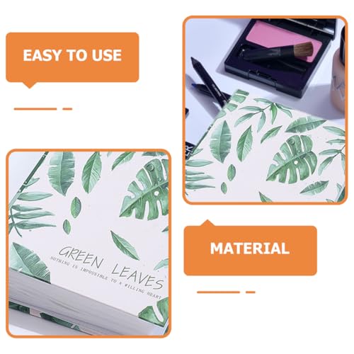 Homoyoyo Nail Decal Collecting Album Leeres Stickeralbum zur Aufbewahrung und Organisation von Nagelaufklebern Tragbares Nagelsticker display Buch für Nail Art Zubehör Geeignet für von Homoyoyo