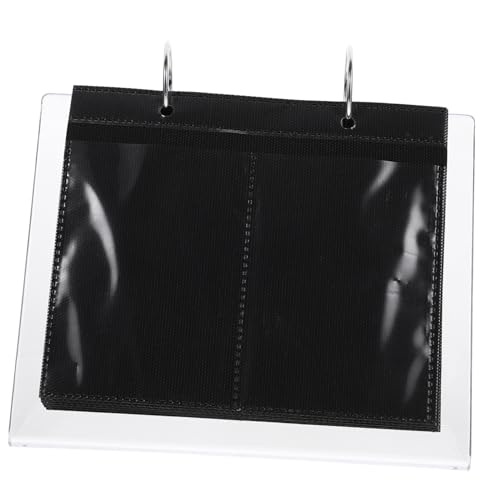 Homoyoyo Nail Decal Display Album mit Großem Fassungsvermögen Organizer für Nagelkunst Aufkleber Praktisches Nail Sticker Storage Book für Professionelle Maniküre und DIY Schutz und von Homoyoyo