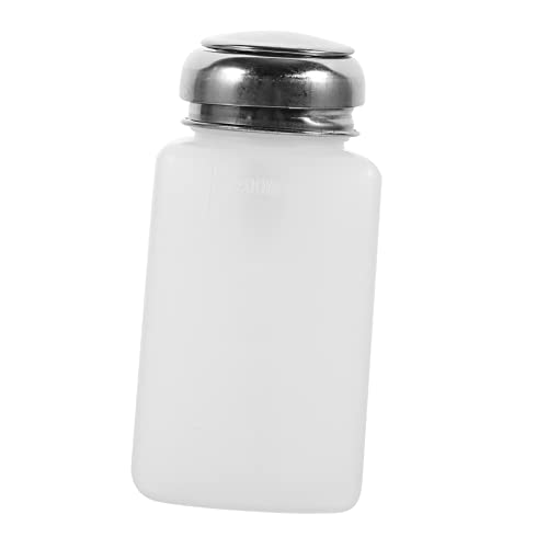 Homoyoyo Nail Polish Remover Pump Bottle Nachfüllbare Spenderflasche für Makeup Entferner für Nagellack Toilettenartikel und Mehr aus Hochwertigem Kunststoff Auslaufsicher und Tragbar von Homoyoyo