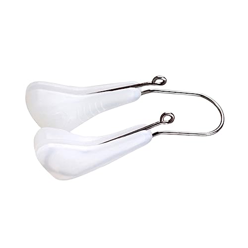 Homoyoyo Nasenformer Weiß Nasenclip zur Begradigung und Anhebung Nasenbrücke Beauty Tool für und Mädchen Komfortabel und Atmungsaktiv für Schöne Nasenform von Homoyoyo