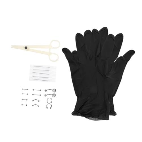 Homoyoyo Nasenpiercing Teilig Nasenstecker Schmuck Körperpiercing Charms Damen Herren Modisch Langlebig von Homoyoyo
