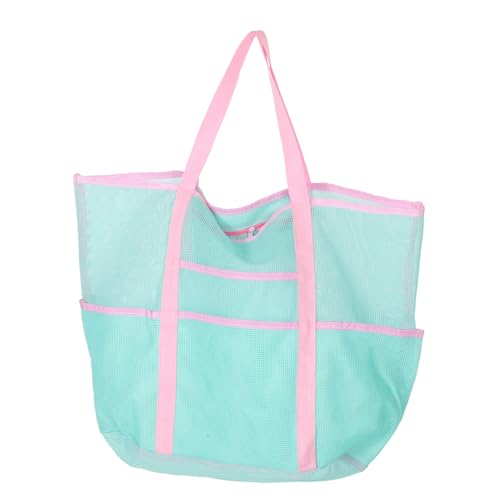 Homoyoyo Netz-umhängetasche Tragbar Für Dusche Große Strandtasche Aus Netz Kleine Tragetaschen Netz-Handtasche Reisetasche Netz-Reise-Organizer Netztasche Für Reisen von Homoyoyo