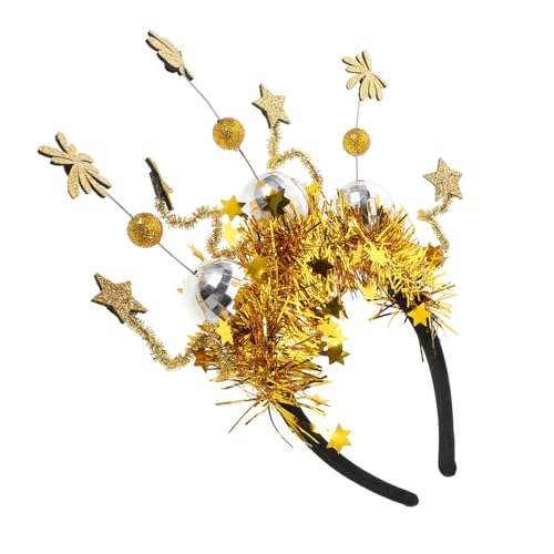 Homoyoyo Neujahrs-haarband Silvester-party-accessoire Leicht Komfortabel Fotorequisit Robustes Material Für Mehrfache Verwendung Für Unvergessliche Momente Homoyoyo Neujahrs-haarband Silvester-party-accessoire Leicht Komfortabel Fotorequisit Robustes Material Für Mehrfache Verwendung Für Unvergessliche Momente von Homoyoyo