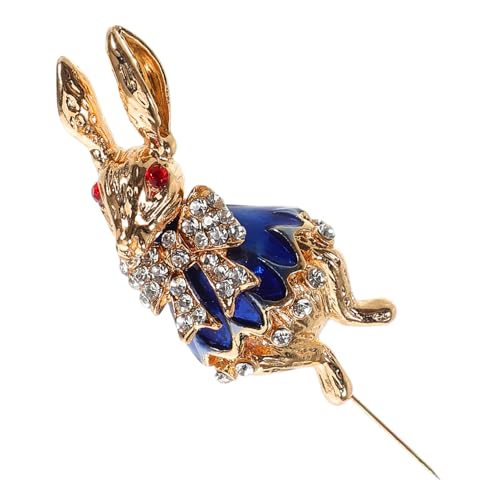 Homoyoyo Osterhasen Brosche Strass Brosche Für Frauen Versatile Anstecknadel Mit Einzigartigem Kaninchen- Als Schalnadel Für Feste Und Besondere Anlässe Perfektes Zu Ostern Und von Homoyoyo