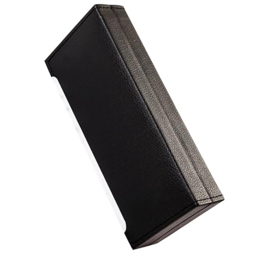 Homoyoyo PU Füllfederhalter Geschenkbox Einzeln Stiftetui Stift Aufbewahrungsbox Schwarz Robust Für Geschäft Hochzeit Geburtstag Präsentation von Homoyoyo