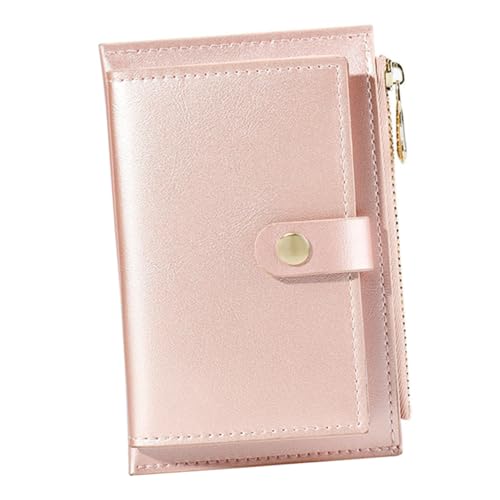 Homoyoyo 1stück Pu Leder Geldbörse Damen Mit Reißverschluss Multifunktionales Kartenetui Mit Mehreren Fächern Für Kreditkarten Und Münzen Für Täglichen Gebrauch Und Besondere von Homoyoyo