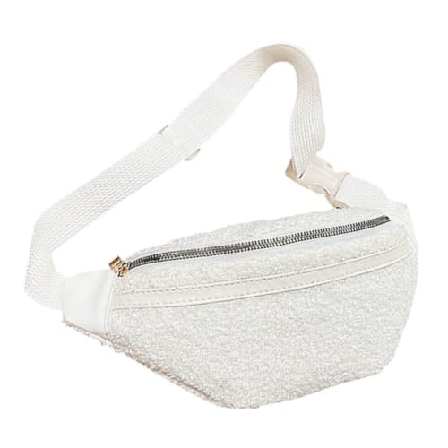 Homoyoyo Plüsch Bauchtasche Für Damen Sport Gürteltasche Zum Laufen Modische Hüfttasche Für Reisen Und Outdoor-aktivitäten Verstellbar Und Bequem von Homoyoyo