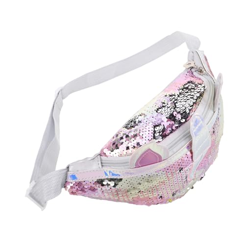 Homoyoyo Süße Pailletten Tasche Für Mädchen Brusttasche Mit Cartoon-Design Glänzende Umhängetasche Für Kleine Mädchen Und von Homoyoyo