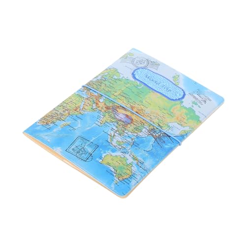 Homoyoyo Passinhaber Passhalter für Männer Reisepassetui Reisepass Brieftasche Passhülle Reisepasstasche Passhalterabdeckung Passabdeckungen Kartenpass-Organisator Ballaststoff Blau von Homoyoyo