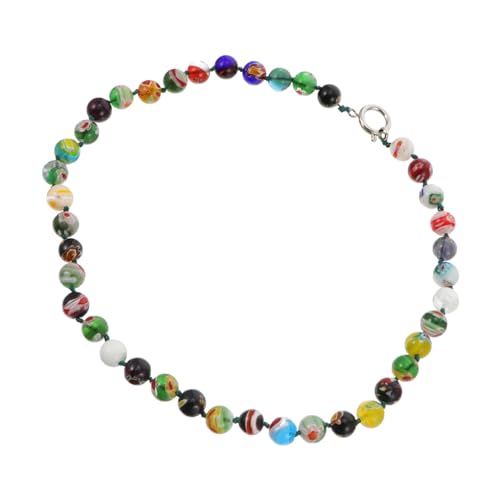 Homoyoyo Runde Perlen Halskette Damen Perlenkette Schmuck Langlebige Kette Für Besondere Anlässe von Homoyoyo