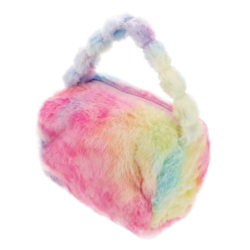 Homoyoyo Personalisierte Make-up-Tasche Aus Plüsch Und Polyester Und Tragbar Für Reisen Kosmetik Hautpflegeprodukte Und Stifte Als Reise-Organizer-Tasche von Homoyoyo