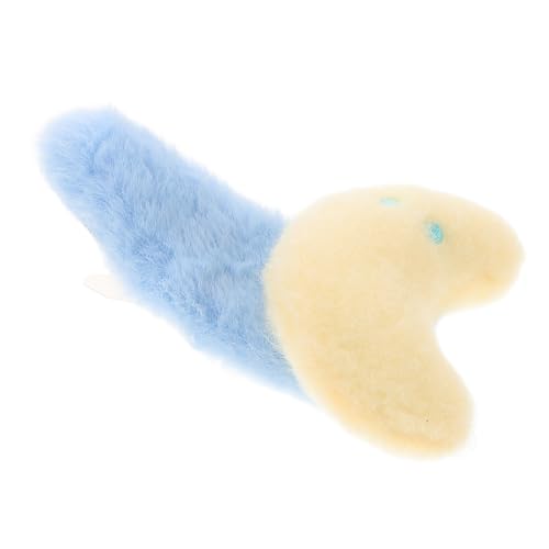 Homoyoyo Mond-haarspange Für Mädchen Flauschige Plüsch-haarklammern Halbmond-haarnadel Kawaii-accessoires Süße Haarspange Mit Fransenclip Weiche Für Frauen Mond-haar Haarnadel Aus von Homoyoyo