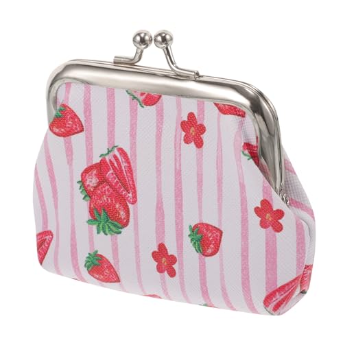 Homoyoyo Kleiner Fruchtiger Münzbeutel Für Damen Süßer Change Pouch Mit Großem Stauraum Für Münzen Kreditkarten Und Für Täglichen Gebrauch Für Schüler Und Junge Mädchen von Homoyoyo