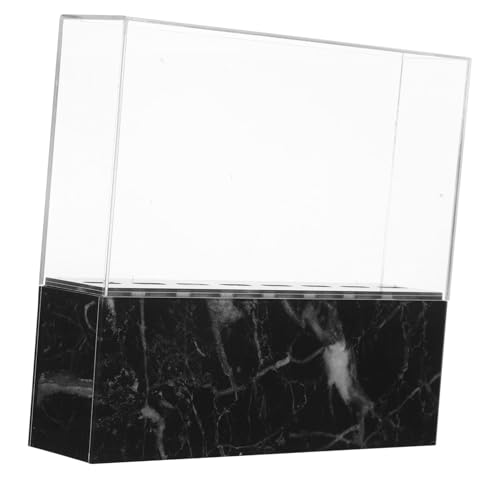 Homoyoyo Praktischer Pinzettenhalter aus Schwarzem Acryl Langlebiger Organizer für Wimpernverlängerung und Beauty Pinzette Multifunktionales Make Up Werkzeug Regal für Kosmetikstudio und von Homoyoyo