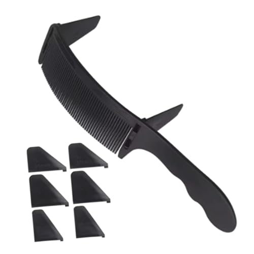 Homoyoyo Professionelles Haarschneide Gebogener Haarkamm Ergonomisch für Herren Glatte Zähne Geeignet für Flat Top und Kurze Frisuren Präzise Stylinghilfe für Friseure und Homoyoyo Professionelles Haarschneide Gebogener Haarkamm Ergonomisch für Herren Glatte Zähne Geeignet für Flat Top und Kurze Frisuren Präzise Stylinghilfe für Friseure und von Homoyoyo