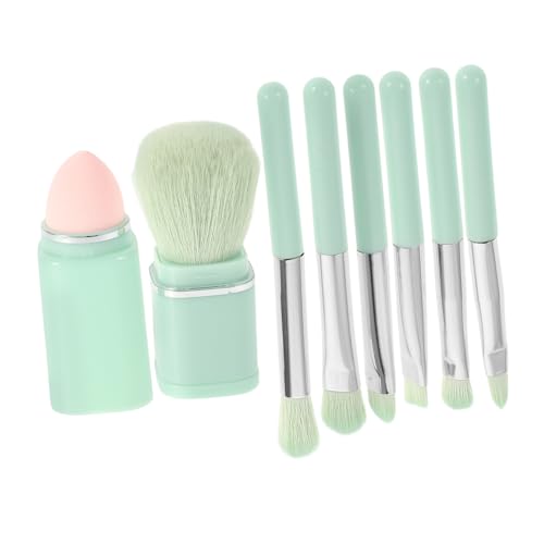 Homoyoyo Professionelles Make up Pinselset für Augen make up und Foundation Tragbares Set mit Weichen Langlebigen Borsten für Reisen und Präzises Auftragen bei Frauen und Teens von Homoyoyo