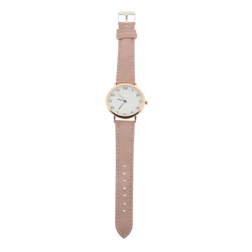 Homoyoyo Quarzuhr Stylist Digitaluhr Stilvolle Armbanduhr Schicke Armbanduhr Retro Uhr Dekorative Uhr Für Studenten Quarz Damenuhren Armbanduhren Für Frauen Knopfbatterie Rosa von Homoyoyo