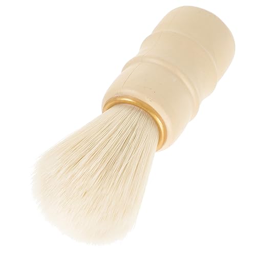 Homoyoyo Rasierpinsel Für Männer Professioneller Rasierpinsel Mit Sanften Borsten Barber Werkzeug Für Bartpflege Und Gesichtsreinigung Aus Langlebigem Kunststoff Mit Stehendem Design Für Ei von Homoyoyo