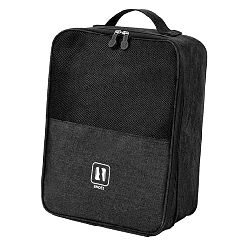 Homoyoyo Reise Schuhe Aufbewahrungstasche Staubdicht Große Kapazität Multifunktionale Schuhsortierentasche Für Unterwegs Für Schuhe Handtücher Und Kosmetika Schwarz von Homoyoyo