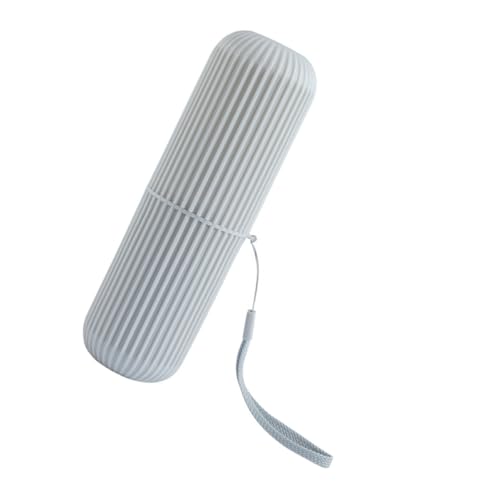 Homoyoyo Reise Zahnbürsten Aufbewahrungsbox Tragbarer Zahnputzbecher Aus Kunststoff Grau Für Zuhause Und Reisen Inklusive Zahnpasta Organizer von Homoyoyo