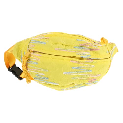 Homoyoyo Gürteltasche Aus Polyester Kleine Umhängetasche Für Damen Laufgürtel Mit Verstellbarem Riemen Reise-hüfttasche Zum Tragen Von Telefon Und Geldbörse Stylische Tasche Für von Homoyoyo