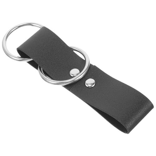 Homoyoyo Renaissance Skirt Hike Gürtel Zubehör Für Cosplay Kostüme Schwarze Metall Doppelschlaufe Mittelalterliche Accessoires Für Damen Vintage Design Für Festivals Und Rollenspiele von Homoyoyo