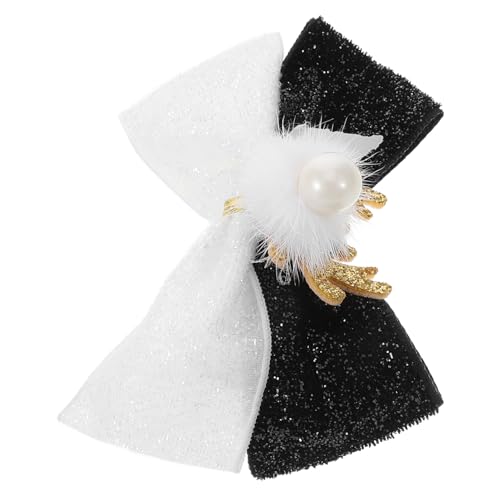 Homoyoyo Rentier Geweih Haarklammer mit Festlicher Schleife Weihnachtlicher Haarclip für Damen Vielseitig Passend Dekorativ für Weihnachten Partys und Festliche Anlässe von Homoyoyo