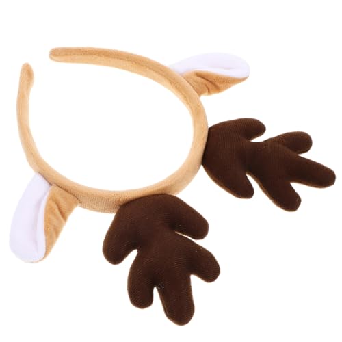 Homoyoyo Rentier Kopfband mit Geweih Weihnachts Haarschmuck für Erwachsene für Partys Fotoshootings und Festliche Anlässe aus Weichem und Gefertigt Homoyoyo Rentier Kopfband mit Geweih Weihnachts Haarschmuck für Erwachsene für Partys Fotoshootings und Festliche Anlässe aus Weichem und Gefertigt von Homoyoyo