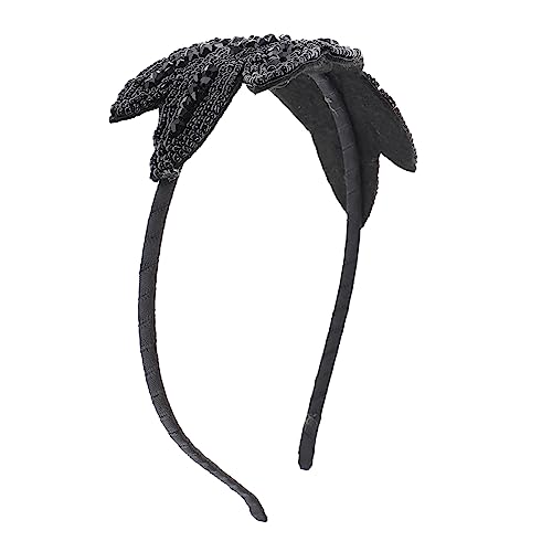 Homoyoyo Retro Strass Haarband Damen Zarte Kopfbedeckung Für Hochzeiten Lichtechtes Material Dekoratives Stirnband Für Partys Und Cosplay Stilvolles Haar Accessoire Für Mädchen von Homoyoyo
