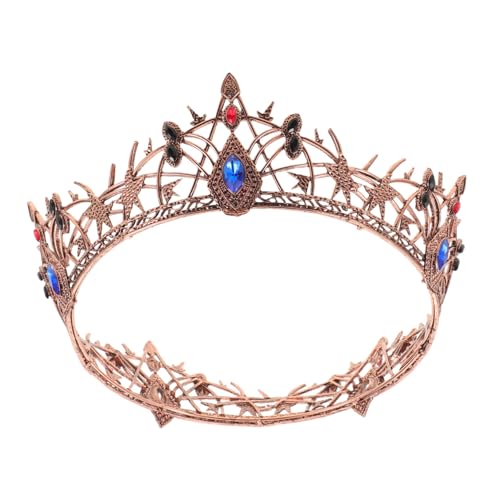 Homoyoyo Retro Brautkrone Barock Stirnreif Elegantes Braut Accessoire Leichtes Ergonomisches Design Für Hochzeiten Theater Partys Geeignet von Homoyoyo