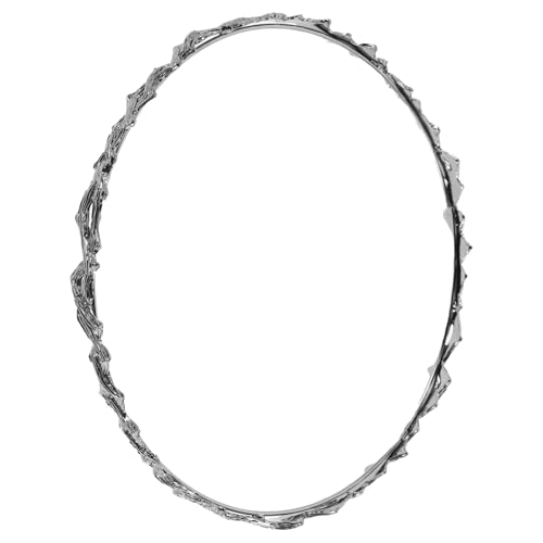 Homoyoyo Retro Damen Haarreif Metall Vintage Wellen Design Non Slip Haarband Crown Stil Minimalistisches Accessoire für Alltag Makeup Sport von Homoyoyo