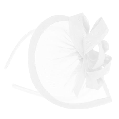 Homoyoyo Kopfschmuck Fascinator Hut Für Damen Party-accessoires Hochzeit-kopfbedeckung Leicht Zu Tragen Mesh-material Retro Design Für Maskerade Und Teeparty von Homoyoyo