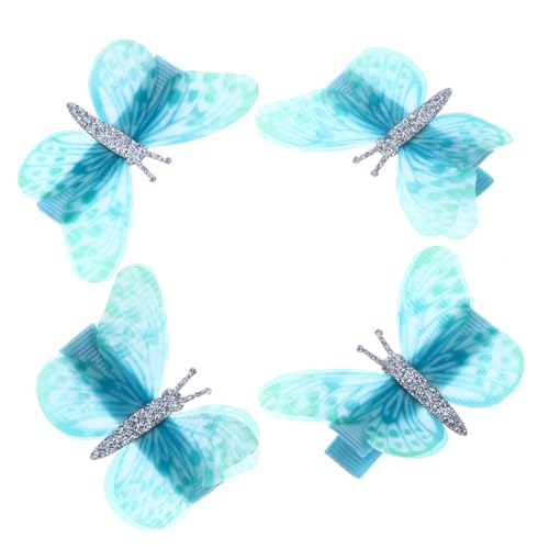 Homoyoyo Retro Haarspangen für Mädchen Schmetterlings Haarclips Prinzessinnen Accessoires für Partys und Fotoshootings Langlebig und von Homoyoyo