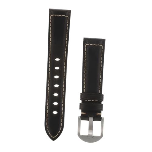 Homoyoyo Retro Uhrenarmband Rindsleder Verstellbares Armband für Herren Damen Langlebig Wechselverschluss Kompatibel mit Verschiedenen Uhrenmodellen von Homoyoyo