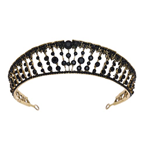 Homoyoyo Rhinestone Braut Tiara mit Elegantem Design Strahlende Hochzeit Krone für Damen Komfortabler Braut Haarschmuck Glitzerndes Diadem für Party und Fotografie von Homoyoyo