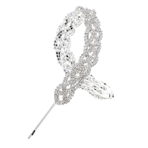 Homoyoyo Rhinestone Haarclip mit Kette Modisches Silbernes Haarschmuck Stirnband für Damen Langlebig und Vielseitig für Hochzeiten Partys Karneval und Festliche Anlässe Homoyoyo Rhinestone Haarclip mit Kette Modisches Silbernes Haarschmuck Stirnband für Damen Langlebig und Vielseitig für Hochzeiten Partys Karneval und Festliche Anlässe von Homoyoyo