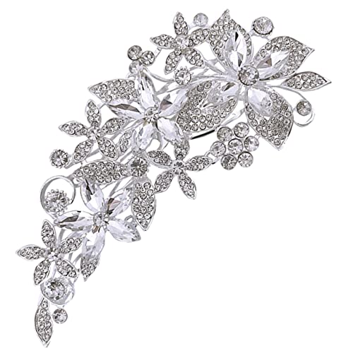 Homoyoyo Rhinestone Haarkamm Brautschmuck mit Strasssteinen Leichter Haarkamm Clip für Hochzeit Haarspange als Hochzeitsaccessoire für Bräute und Brautjungfern Homoyoyo Rhinestone Haarkamm Brautschmuck mit Strasssteinen Leichter Haarkamm Clip für Hochzeit Haarspange als Hochzeitsaccessoire für Bräute und Brautjungfern von Homoyoyo