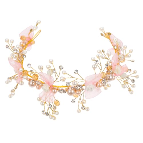 Homoyoyo Rhinestone Perlen Haarreif für Mädchen Stilvoller Haarschmuck mit Glitzersteinen Geeignet für Party Geburtstag Bühnenauftritte und Festliche Anlässe von Homoyoyo