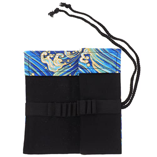 Homoyoyo Rollmäppchen Für Stifte Aus Baumwolle Und Leinen Tragbarer Stift-Organizer Mit Großem Fassungsvermögen Zum Aufbewahren Von Buntstiften Und Bleistiften Schützt Vor Kratzern Und von Homoyoyo