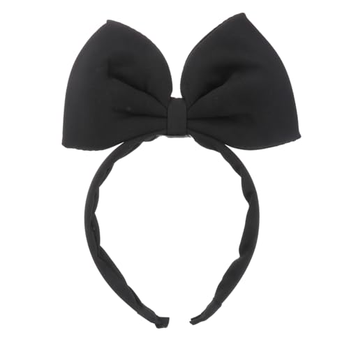 Homoyoyo Kinderhaarband Mit Schleife Schleifenstirnbänder Weihnachtsstirnbänder Für Junge Mädchen Und Mädchen Kopfbedeckungen Für Weihnachten Party Geburtstagsfeier Schwarz von Homoyoyo