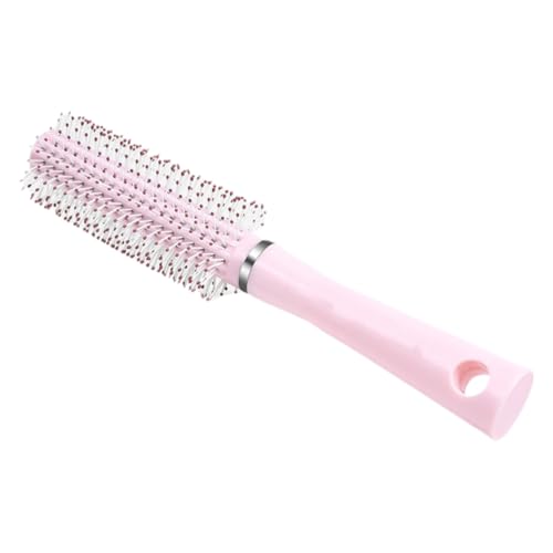 Homoyoyo Runde Stylingbürste für Damen Haartrocknungsbürste mit Funktion zum Frisieren und Locken Kompakte Haarkamm für für Hausgebrauch und Unterwegs von Homoyoyo