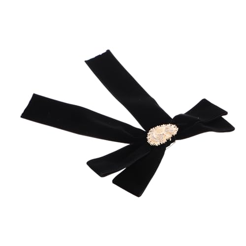 Homoyoyo Samt Schleifenbrosche Schleifenbrosche Retro Vintage Brosche Samtband Fliege Für Damen Schleifenbrosche Anstecknadel Bandschleifenbrosche Retro Brosche Samtfliege von Homoyoyo