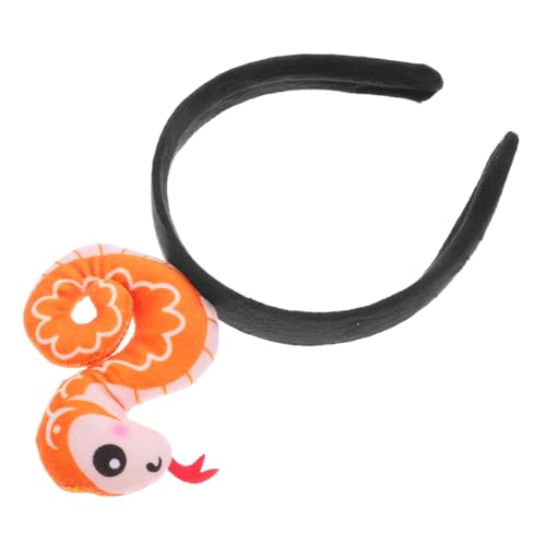 Homoyoyo Schlangen Stirnband Aus Plüsch Verstellbar Für Verschiedene Kopfgrößen Für Kostüme Partys Und Festivals Bezauberndes Tiermotiv von Homoyoyo