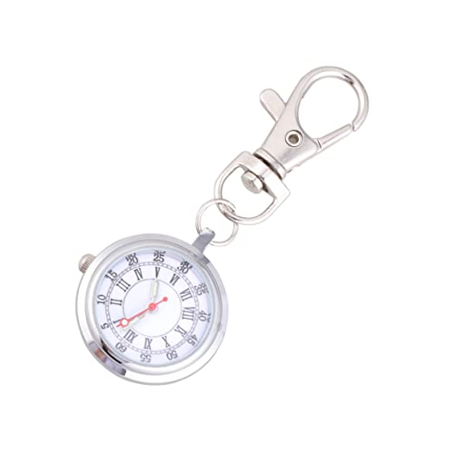 Homoyoyo Schlüsselbund Taschenuhr Mit Großem Ziffernblatt Und Leuchtenden Zeigern Praktische Quartz-Uhr Für Und Mädchen Für Täglichen Gebrauch von Homoyoyo