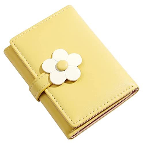 Homoyoyo Stil Geldbörse Für Mädchen Multifunktionale Pu Geldbörse Süßes Blumenmuster Kompakte Kartenhalter Für Schüler Und Damen Praktische Aufbewahrung Für Karten Und Münzen von Homoyoyo