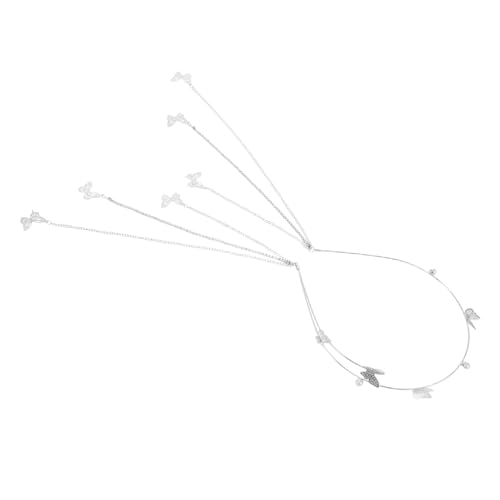 Homoyoyo Handgemachtes Schmetterlingsquasten-stirnband Mit Kristallen Brautschmuck Für Die Hochzeitsmode von Homoyoyo