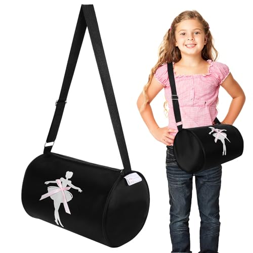 Homoyoyo Schöne Balletttasche Für Mädchen Robuste Umhängetasche Aus Vielseitiger Tanzrucksack Für Schule Sport Und Aufbewahrung Von Tanzschuhen Und Kleidung von Homoyoyo