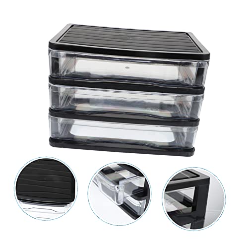 Homoyoyo Schreibtisch-aufbewahrungsbox Mit Schubladen Für Kosmetik Und Diverse Artikel Make-up-organizer-halter Aus Leichtem Material Für Schlafzimmer Und Arbeitszimmer von Homoyoyo